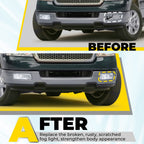 Left Clear Lens Fog light For Ford F150 LH 2004-2006 To 8-8-05 W/ Bracket / Bulb