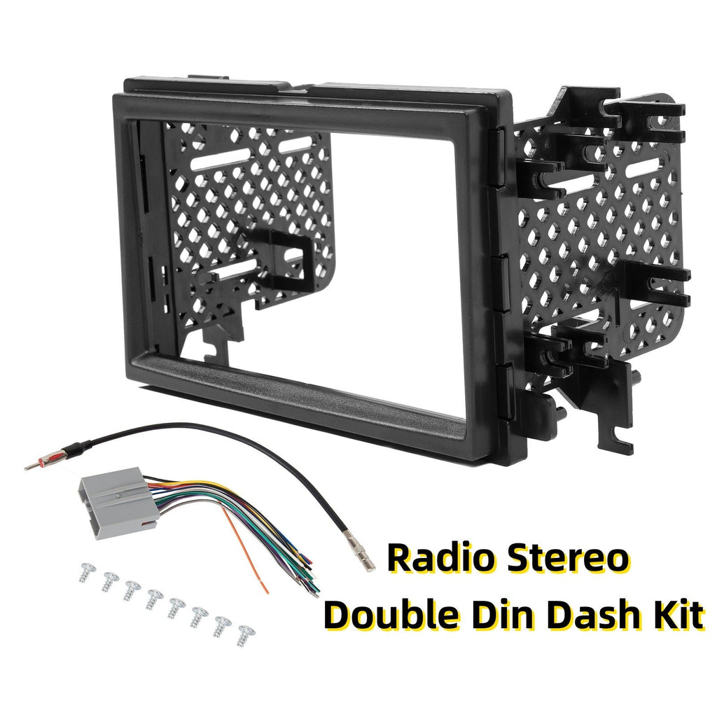 Car Radio Stereo Dash Install Kit W/ Harness For Ford Lincoln Mercury 04-16