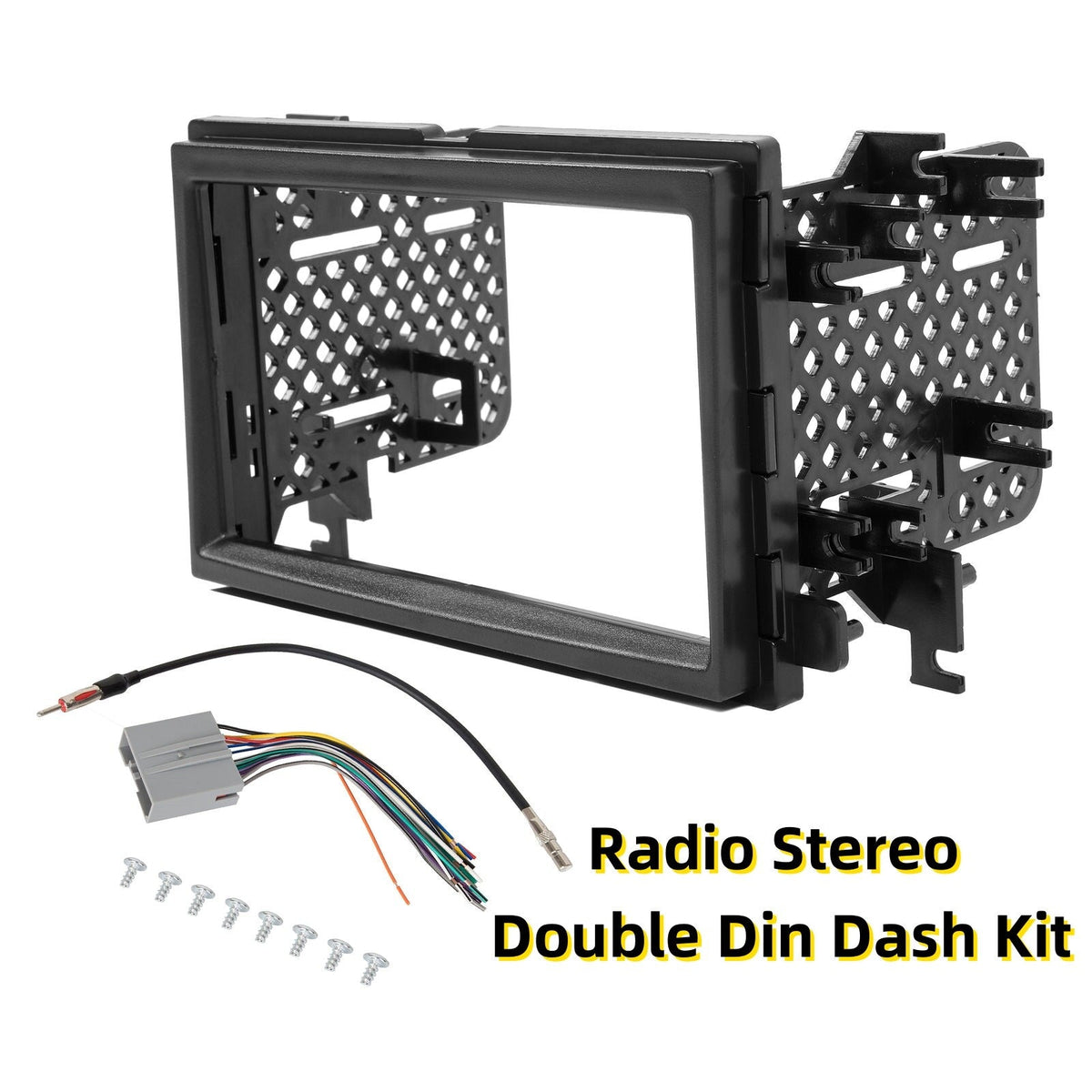 Car Radio Stereo Dash Install Kit W/ Harness For Ford Lincoln Mercury 04-16
