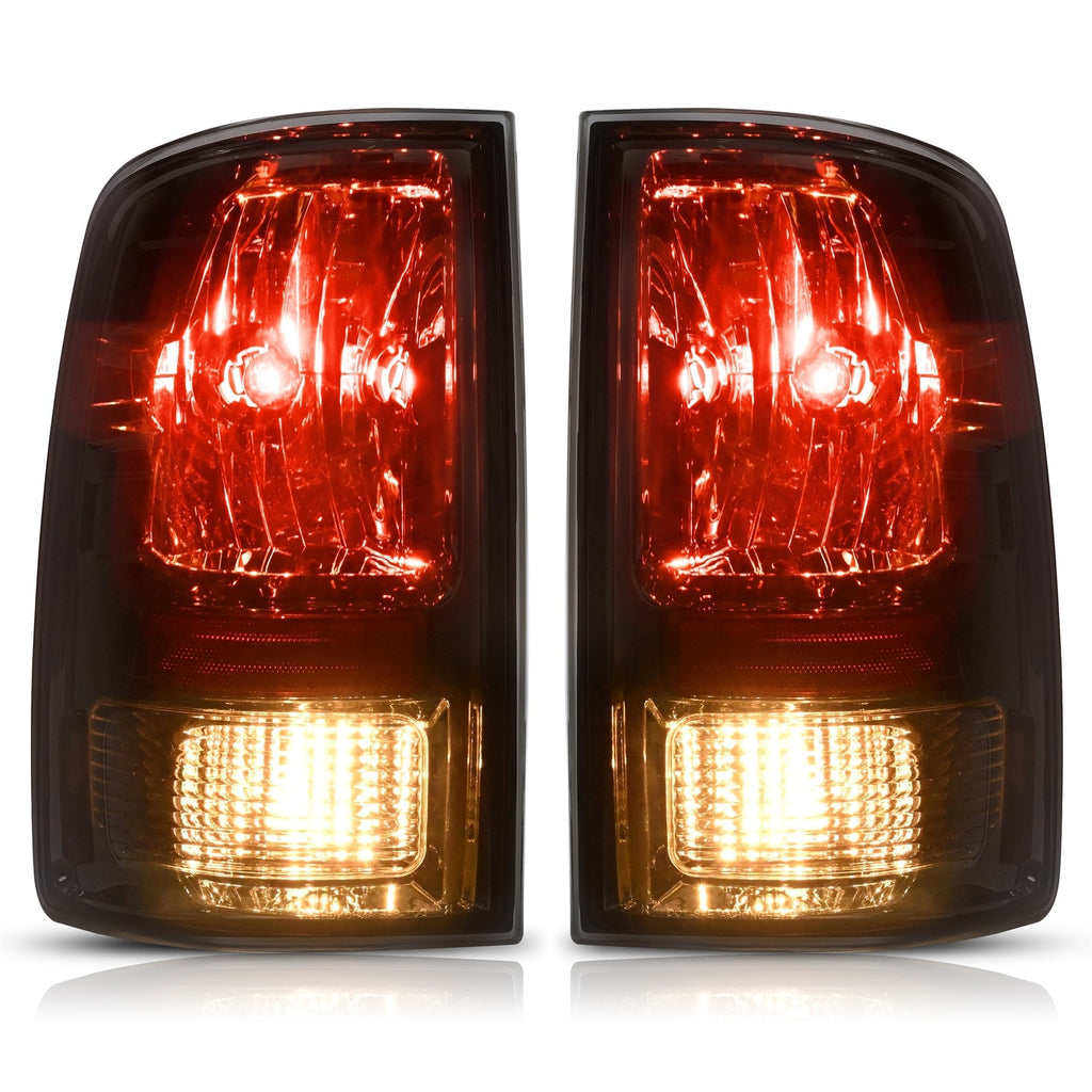 Left Right Smoke Tail Lights Brake Lamps For Dodge Ram 1500 2500 3500 2009-2018