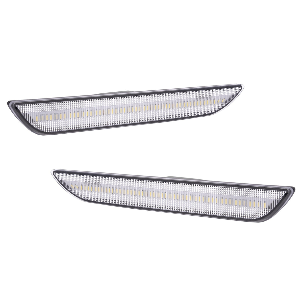 Clear Lens LED Rear Side Marker Signal Lights For Ford Mustang gt 2015-2023 2020
