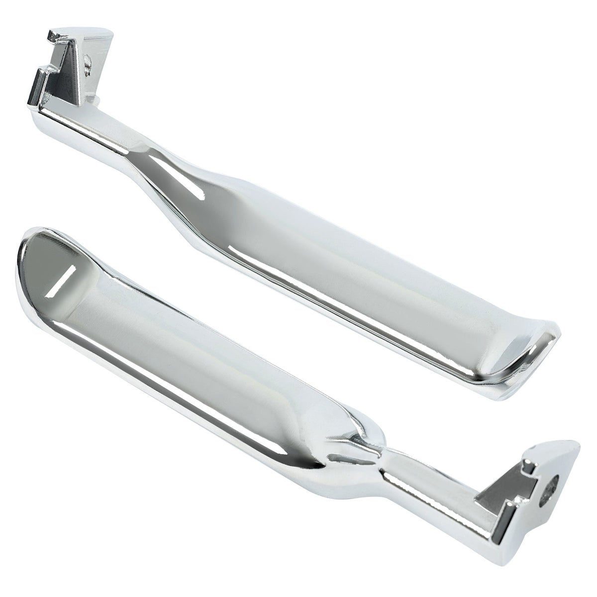 For F-150 F-250 F-350 Bronco 87-96 Chrome Metal Inside Interior Door Handle 2pcs
