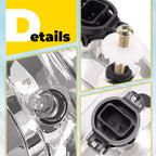 Clear Lens Fog Light Lamps w/Bulbs LH &RH For Chevy Colorado 2007-2022 #15839896