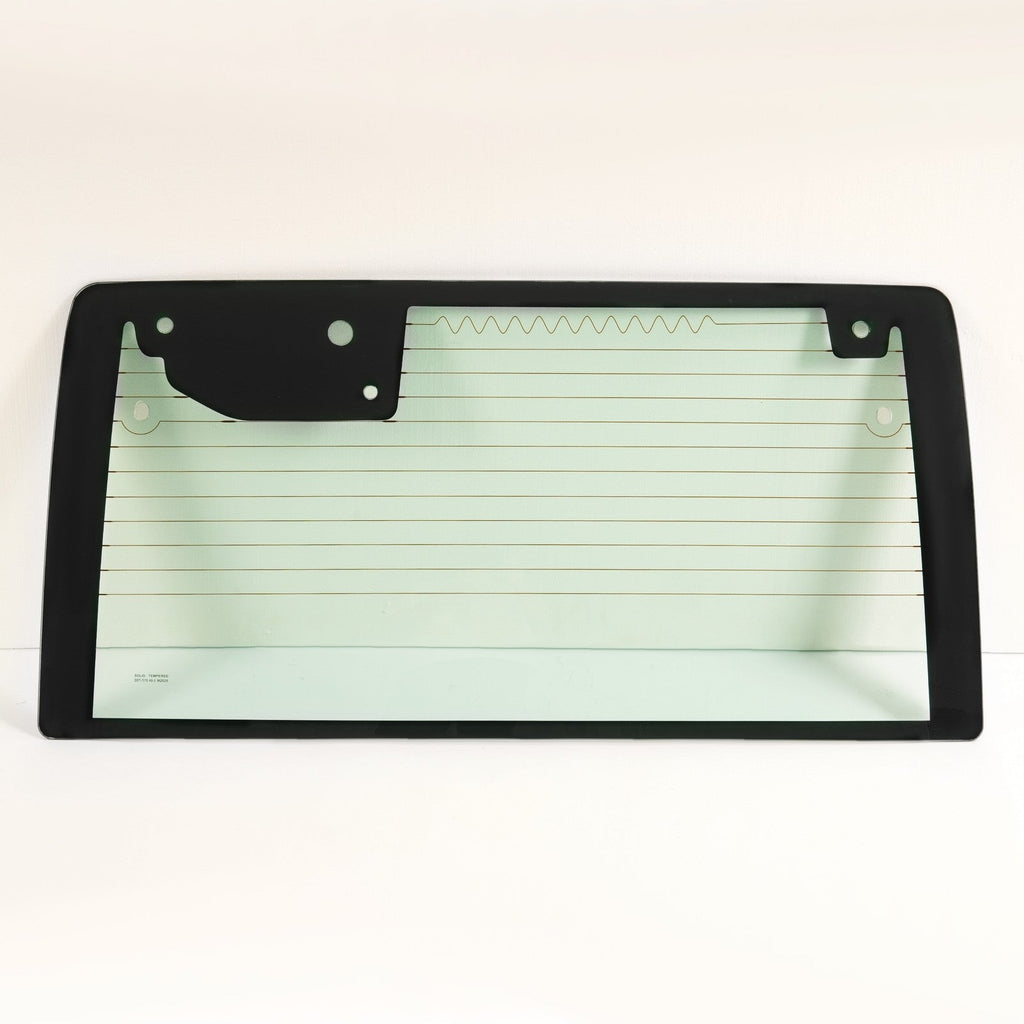Rear Window Tempered Glass Light Green W/Heated For Jeep Wrangler 2 & 4Dr 07-10