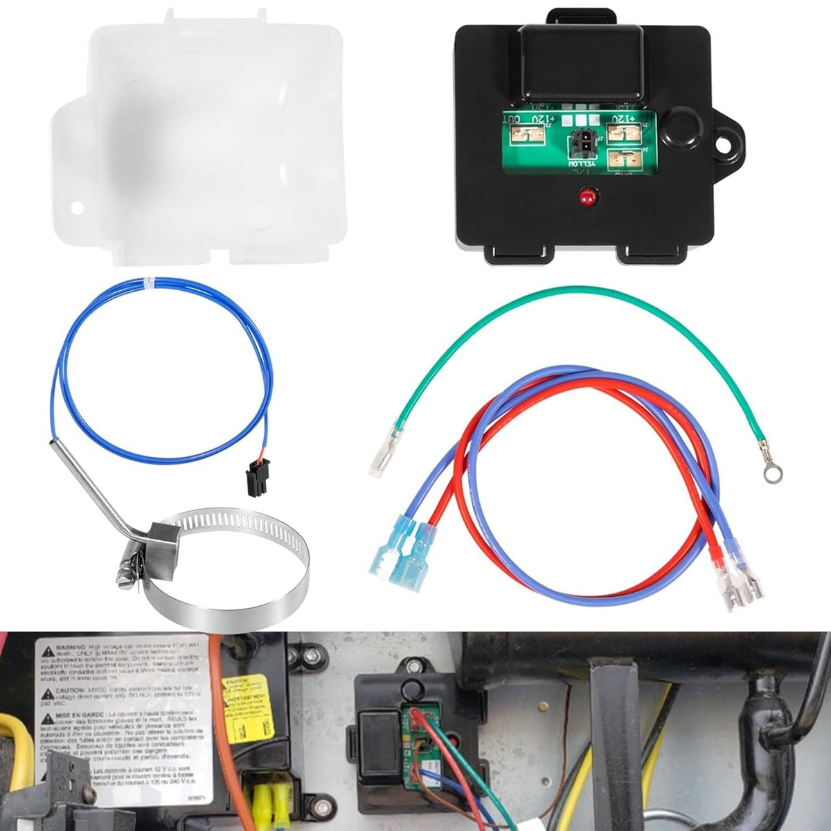 637360 Temp Monitor Control Kit Compatible with Norcold 2118 1210 RV Refrigerato