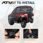 SxS Utility Vehicle Cover Waterproof Fit For Polaris RZR XP 4 Turbo S US