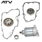 For Honda TRX450ER 2006-2014 Starter & Starter Clutch & Driven Gear Set