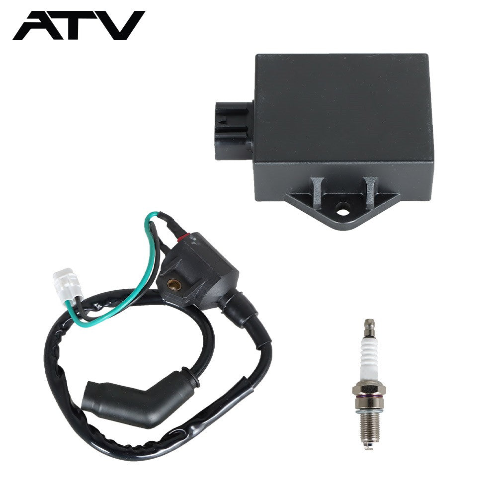 For Polaris Hawkeye 300 2x4 4x4 2007 New CDI BOX Ignition Coil Spark Plug