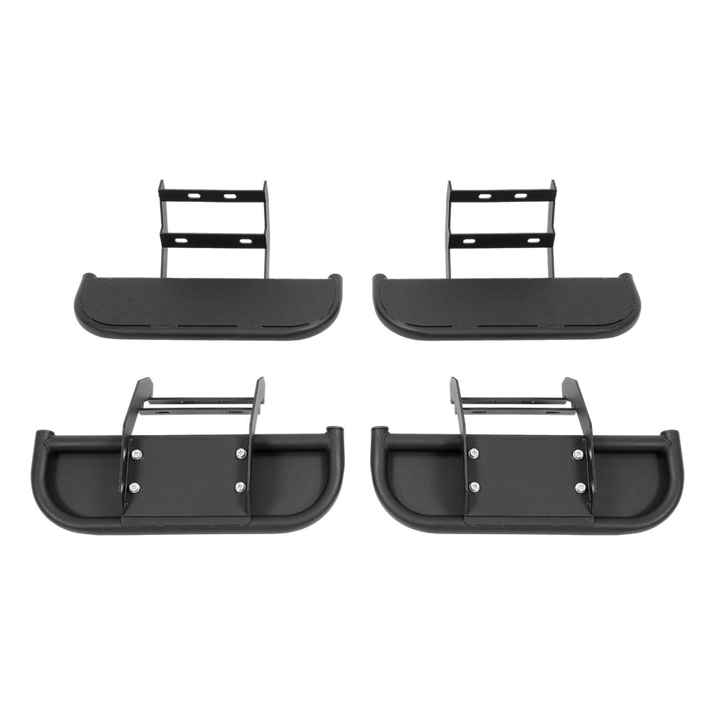 Running Boards Side Steps Nerf Bar For 2015-2023 Ford F-150 Crew Cab Pickup 4-D