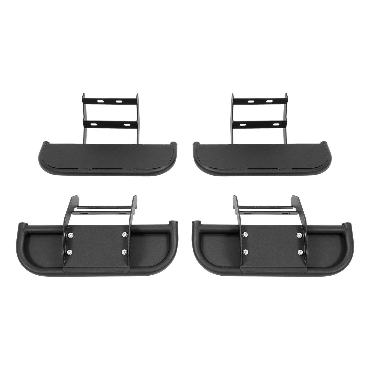 Running Boards Side Steps Nerf Bar For 2015-2023 Ford F-150 Crew Cab Pickup 4-D