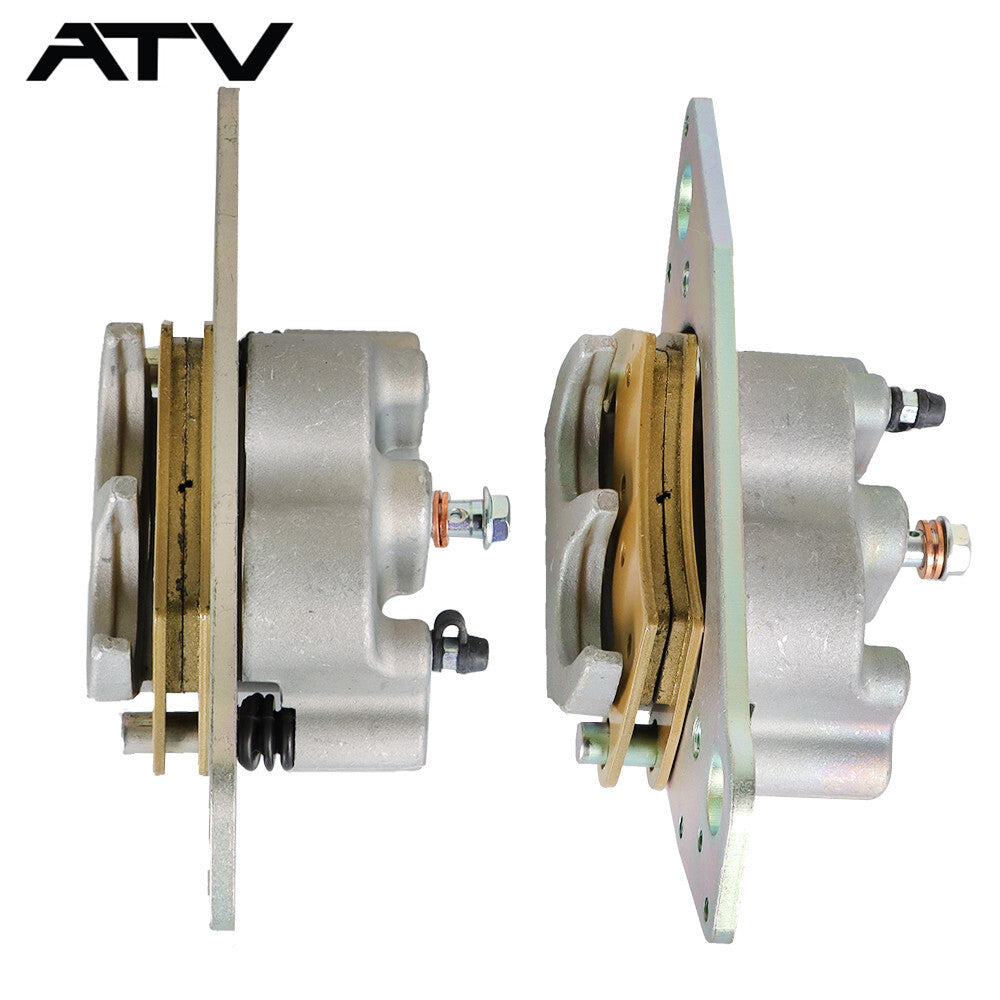 Front Brake Calipers W/Pads For Polaris Ranger 800/ Crew/ XP 2010 2011 2012-2015