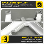 Headlight Doors/Bezels For Chevy / GMC C/K Series 85-87 Driver & Passenger RH&LH