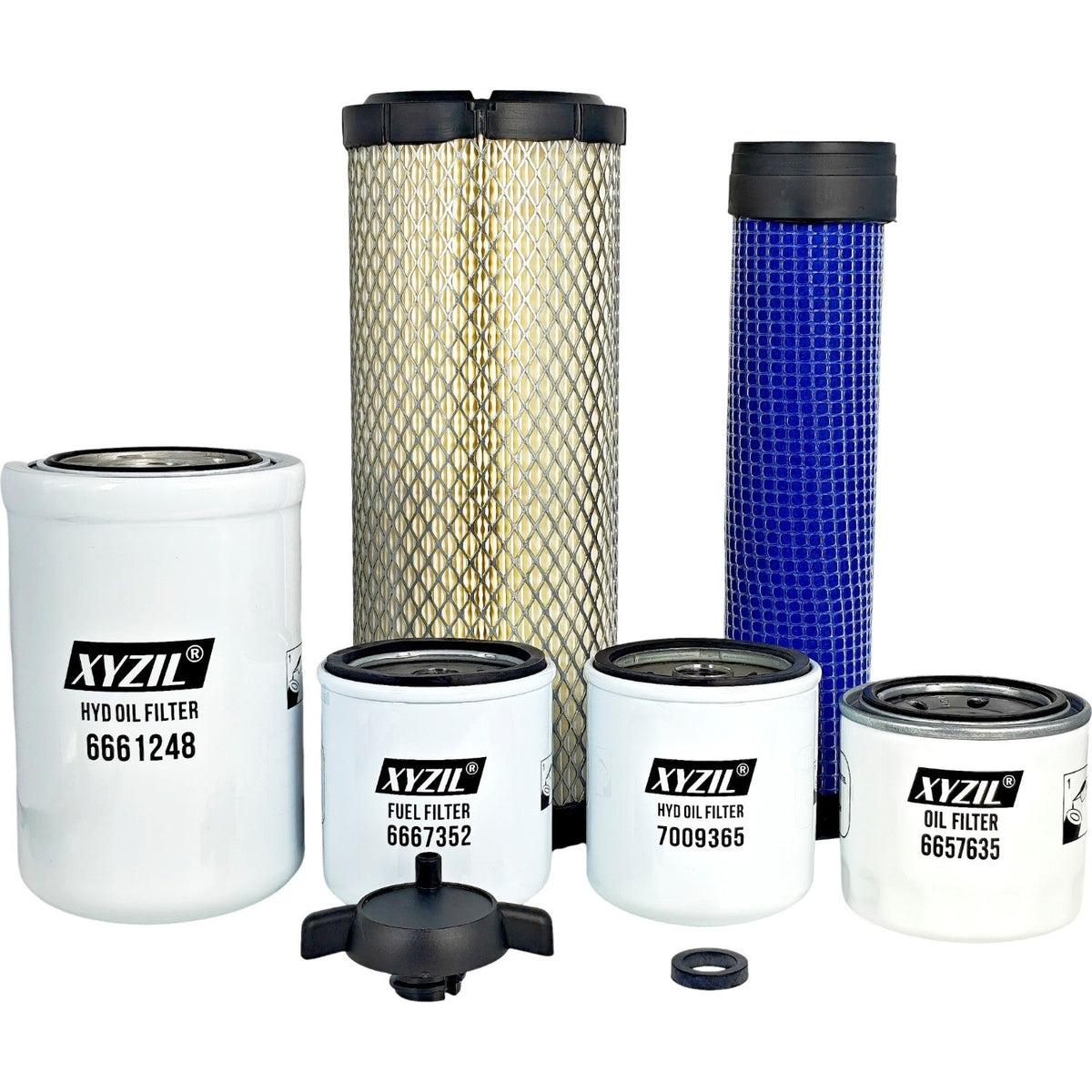Service Filter Kit 6987876 Fit Bobcat E26 w/ V1505 Engine V1505 24.8 HP EPA T4"