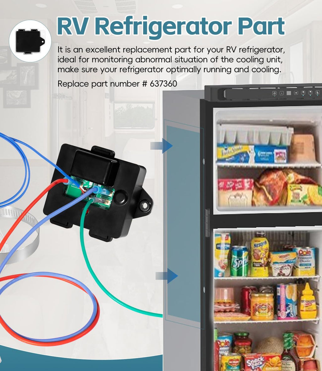 637360 Temp Monitor Control Kit Compatible with Norcold 2118 1210 RV Refrigerato