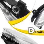Front Fog Light Lamp Left Driver Side for Hyundai Santa Fe Sport 2013-2016