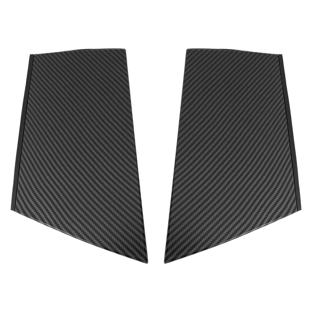 Pillar Molding Trim Cover Carbon Fiber Painted LH & RH For 2009-2020 Nissan 370Z
