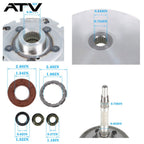 For 04-07 Yamaha Rhino 660 Wet Clutch Drum Housing & Primary Sheave & Pad Shoe