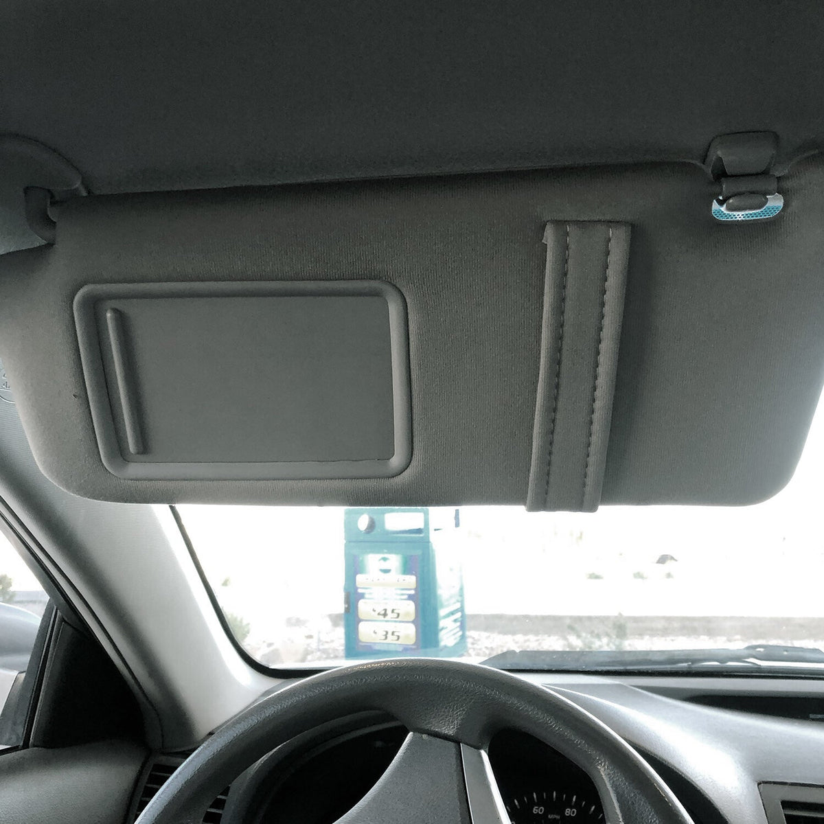 Pair Sun Visor Left & Right Side With Sunroof Gray For Toyota Camry 2007-2011