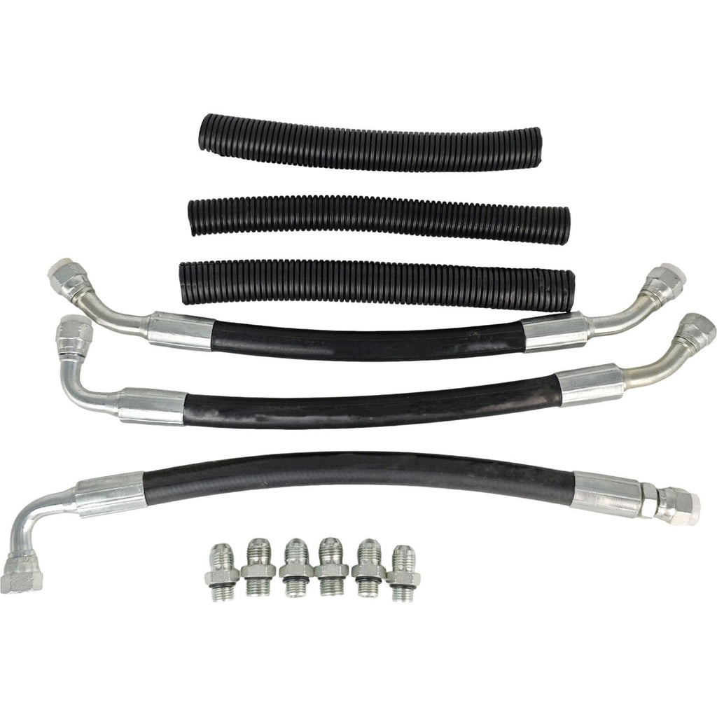 Fit for Ford High Pressure Oil Pump Hoses Lines & Crossover Kit E450 E350 E550