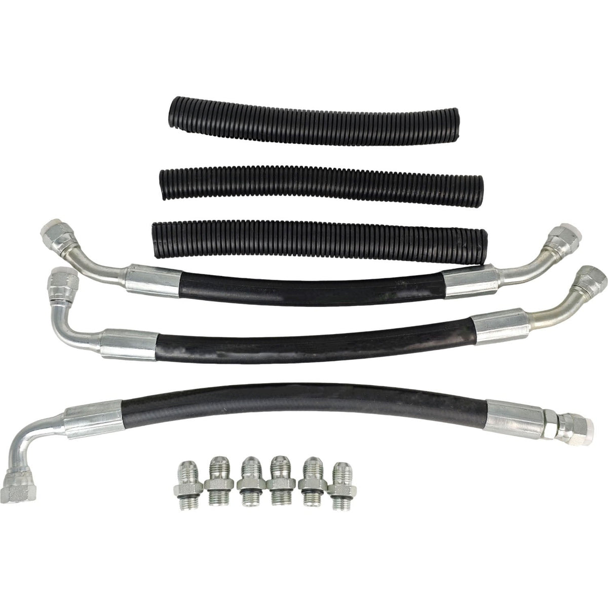 Fit for Ford High Pressure Oil Pump Hoses Lines & Crossover Kit E450 E350 E550