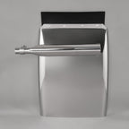 34"x24" stainless steel quarter fender kit pair universal truck w/ Support Tube