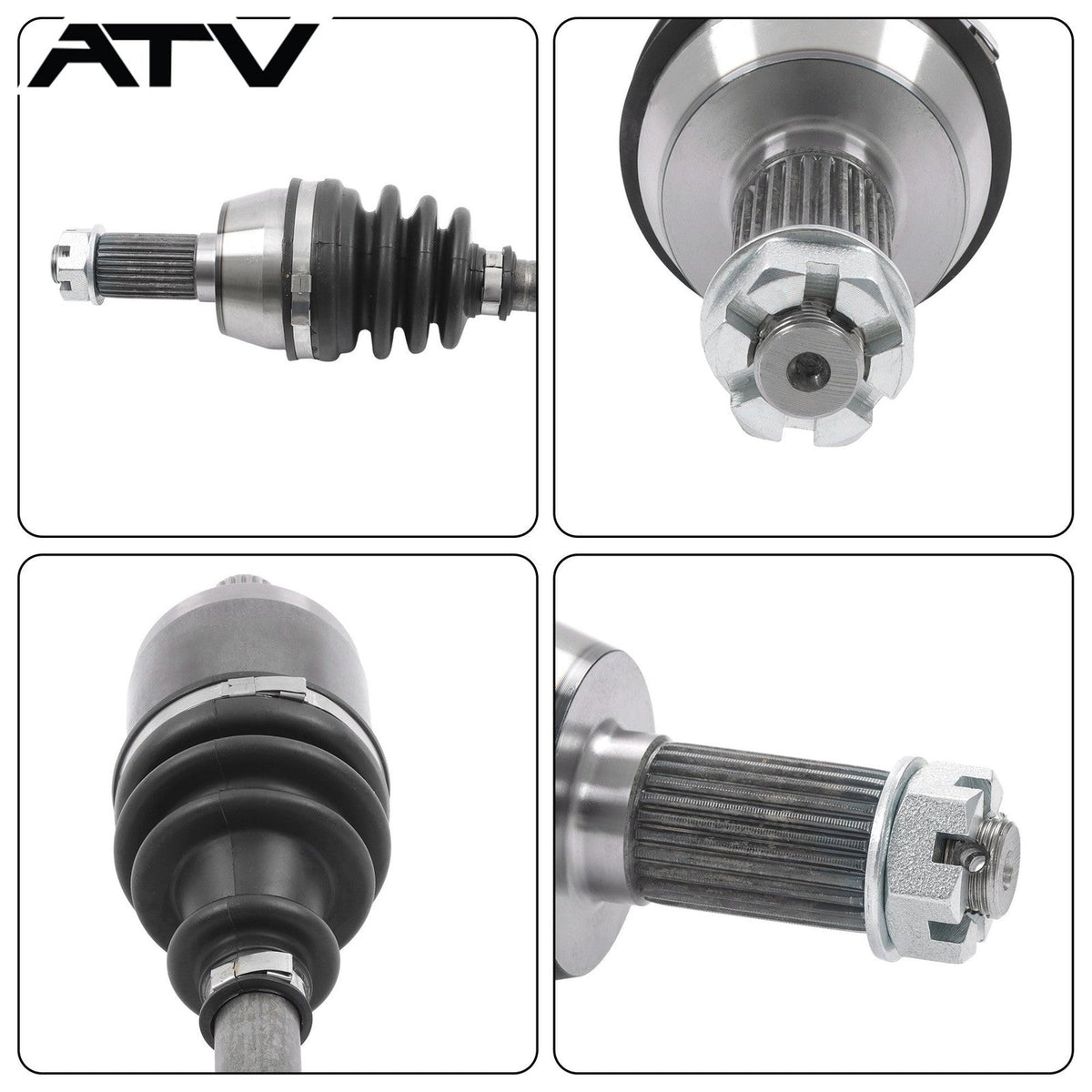 Front CV Joint Axle Pair for Polaris Ranger 700 4x4 2009 1332606 1332856