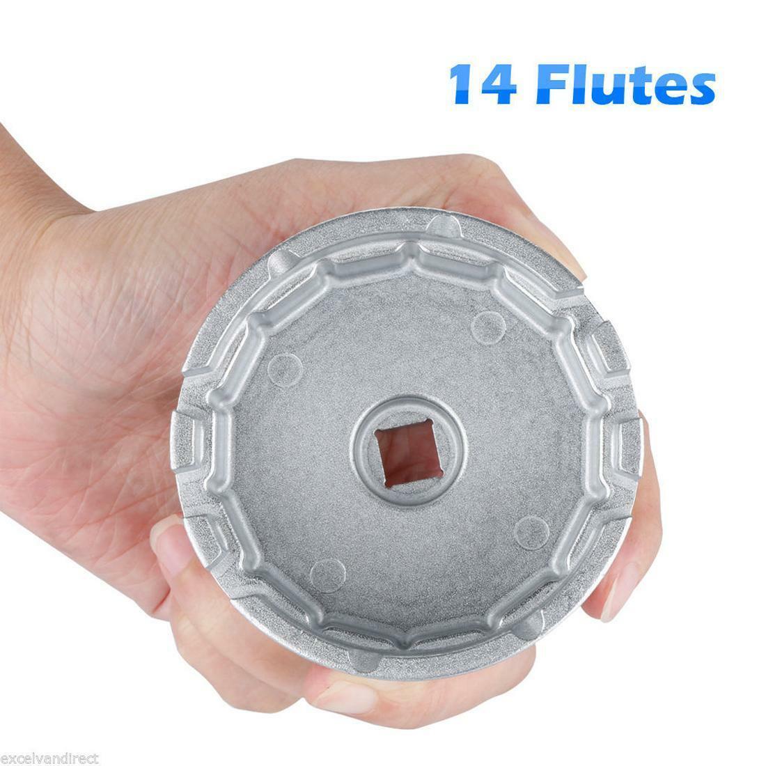 Oil Filter Wrench 64.5mm 14 Flutes for Toyota Camry Corolla Matrix Prius Rav4