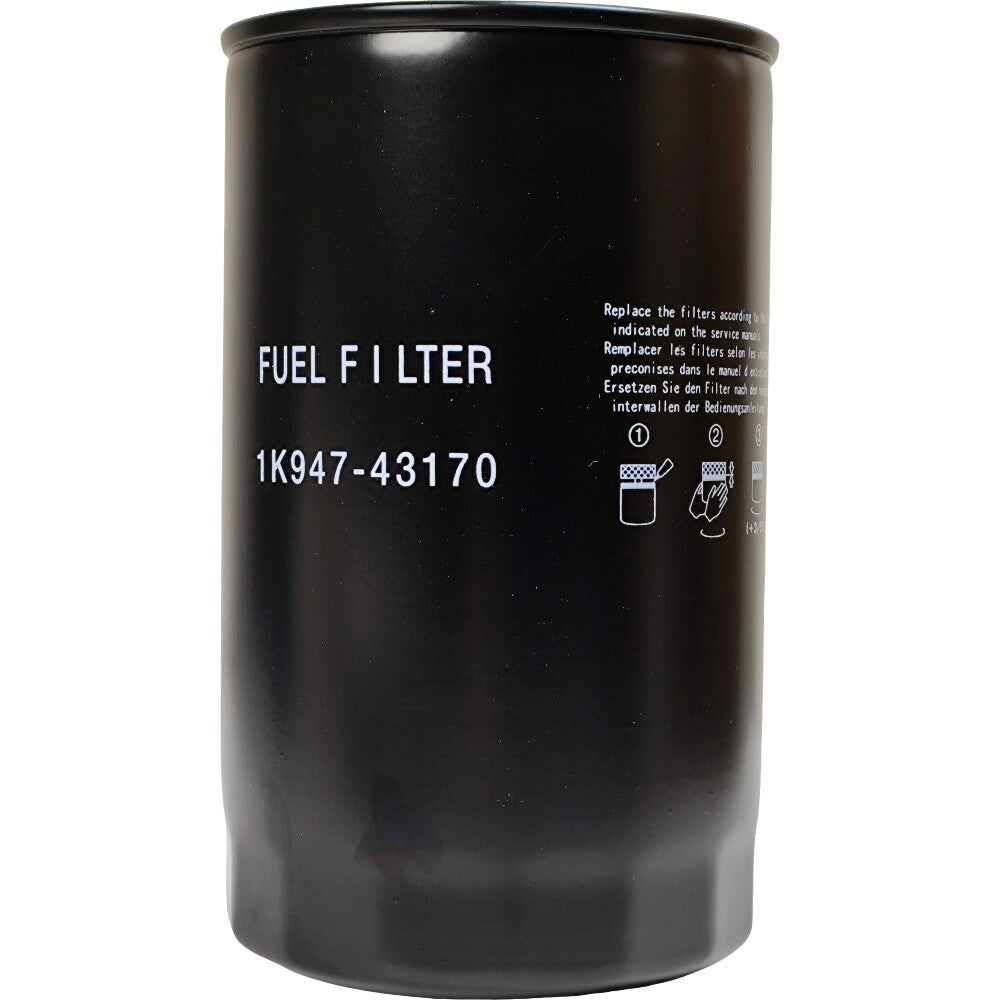 2PCS 1K947-43172 Fuel Filter 1K947-43170 Fit for Kubota KX080 SVL95 SVL65 SVL75