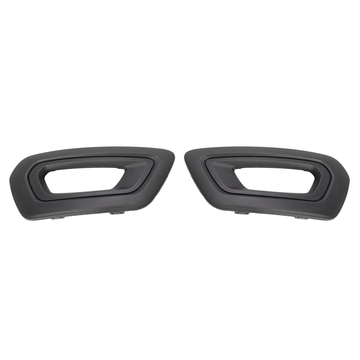 FOR FORD TRANSIT 2020-25 VAN LEFT&RIGHT SIDE FOG LIGHT LAMP COVERS BEZELS BLACK