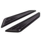 BLACK BONNET HOOD VENT SCOOP COVERS FOR 2016-23 2019 2020 CHEVY CAMARO 1LT LT RS