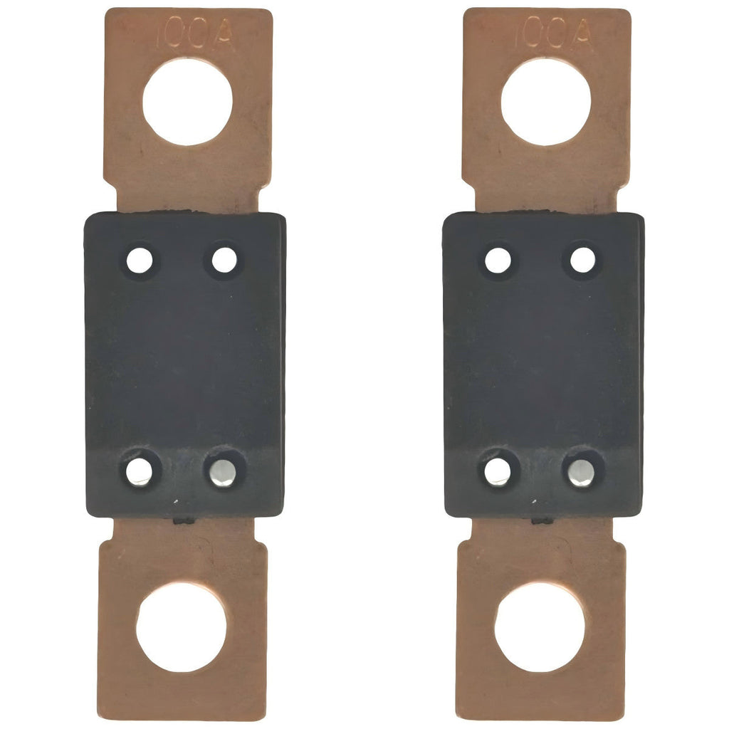 2X 100A Fuse for Bobcat Work Machine 5600 5610 TL38.70HF TL43.80HF TL470 6675155
