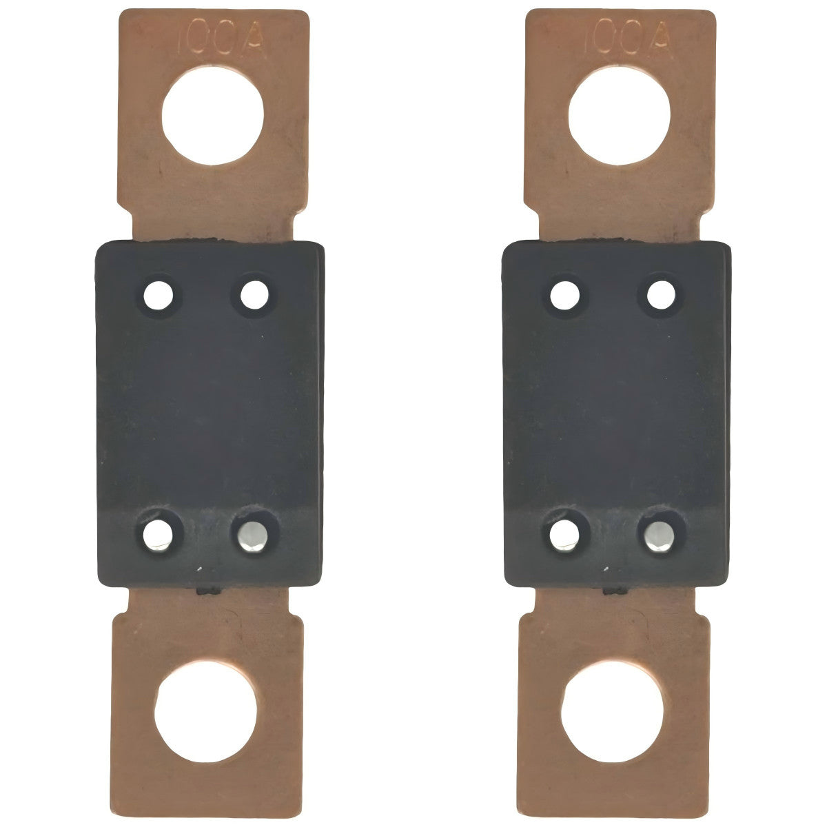 2X 100A Fuse for Bobcat Work Machine 5600 5610 TL38.70HF TL43.80HF TL470 6675155