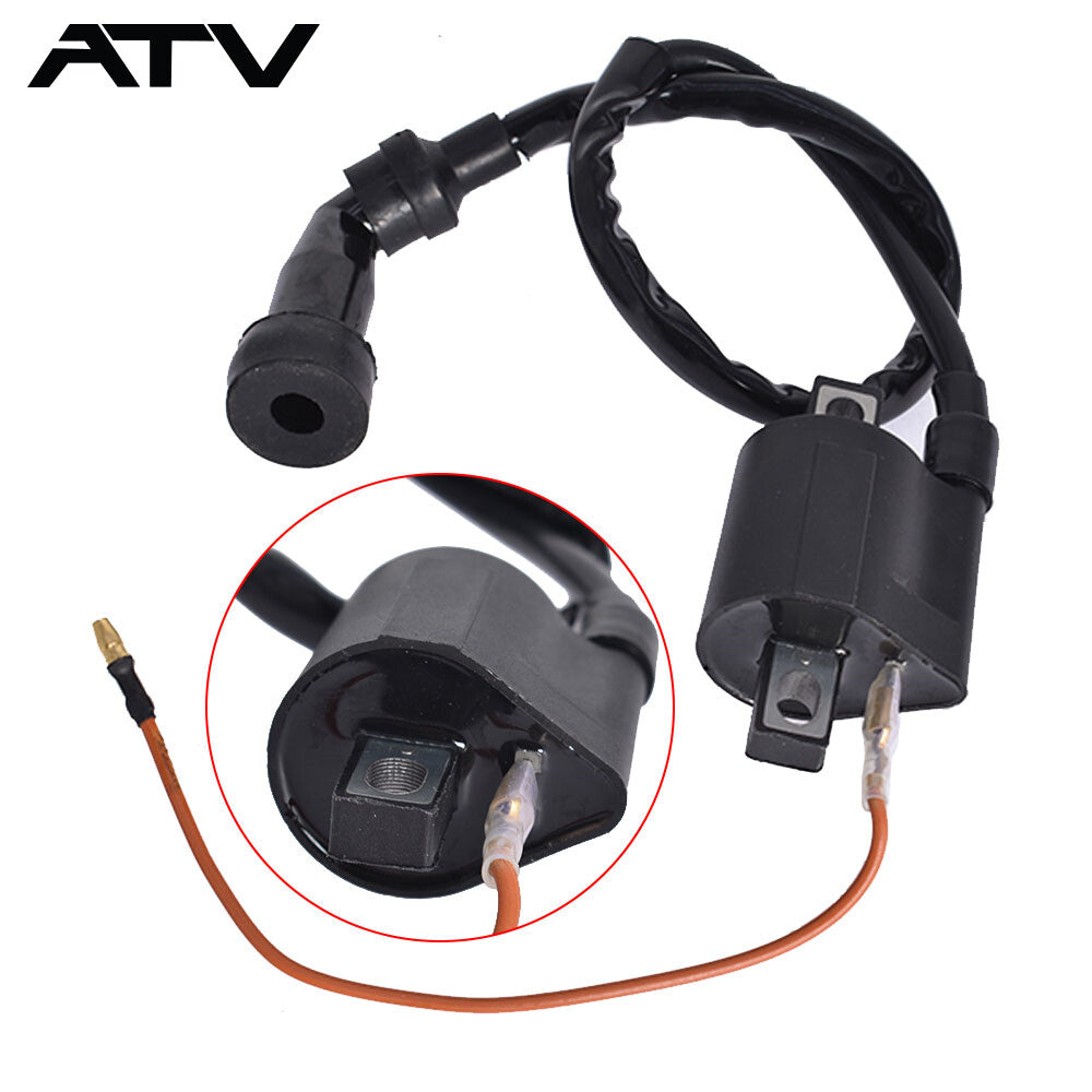 Generic Black Ignition Coil Fit For Yamaha MOTO-4 MOTO 4 YFM225 1986 1987 1988