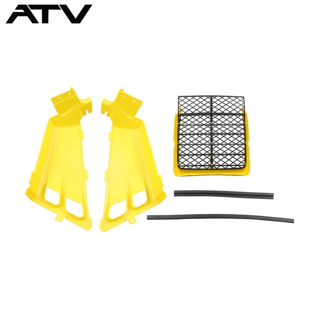 Matching Yellow Grill Gas Tank Side Plastic Panels For Yamaha Banshee 350 87-00