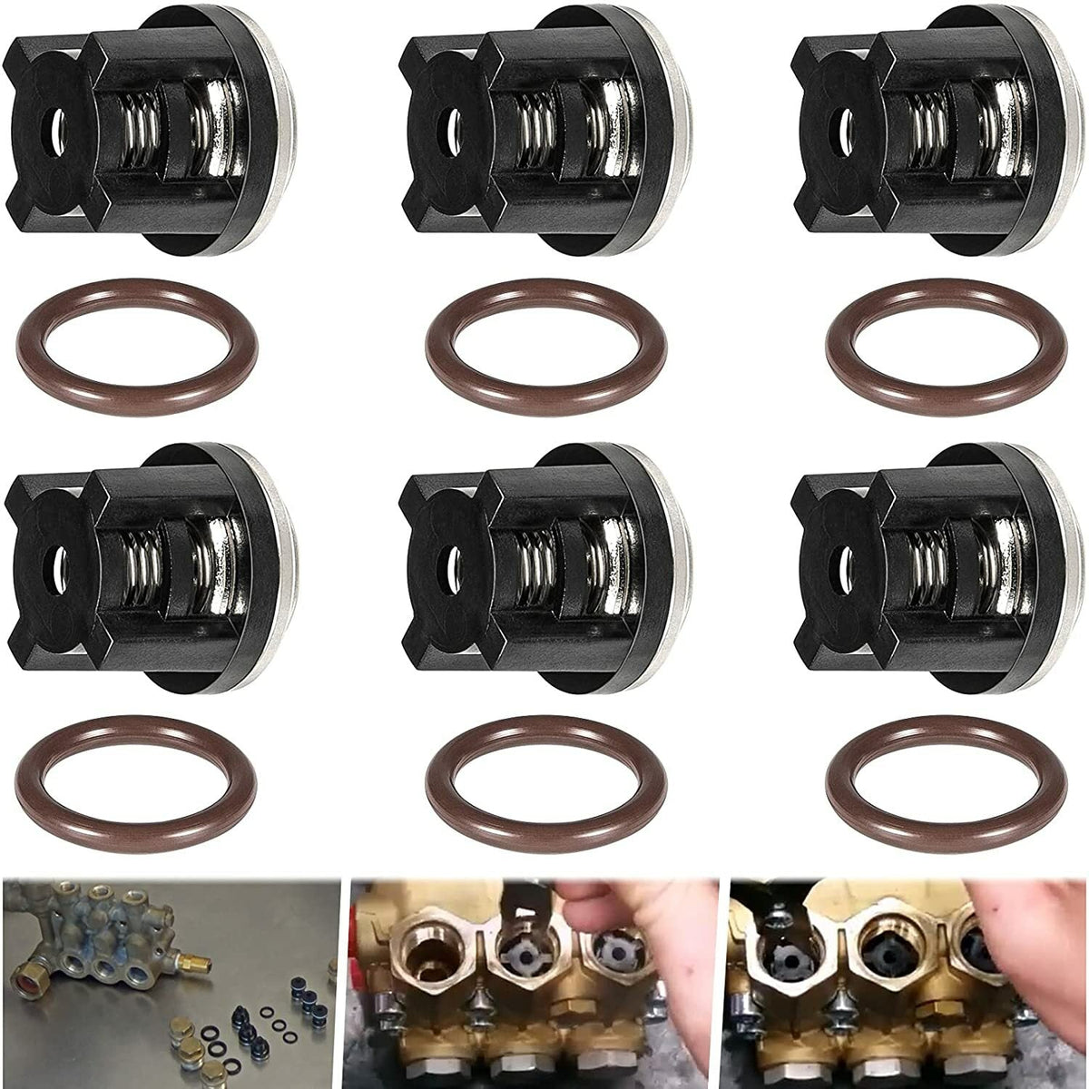 AR1828 Pump Check Valves Kit for Annovi Reverberi 18mm XR RK RKA RKV 70-0179