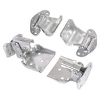 Door Hinges Upper&Lower For 1971-1974 Dodge Charger Coronet Plymouth GTX Silvery