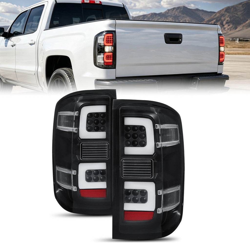 Sequential Led Tail Lights For Chevy Silverado 1500 2500 3500HD 2014-2018