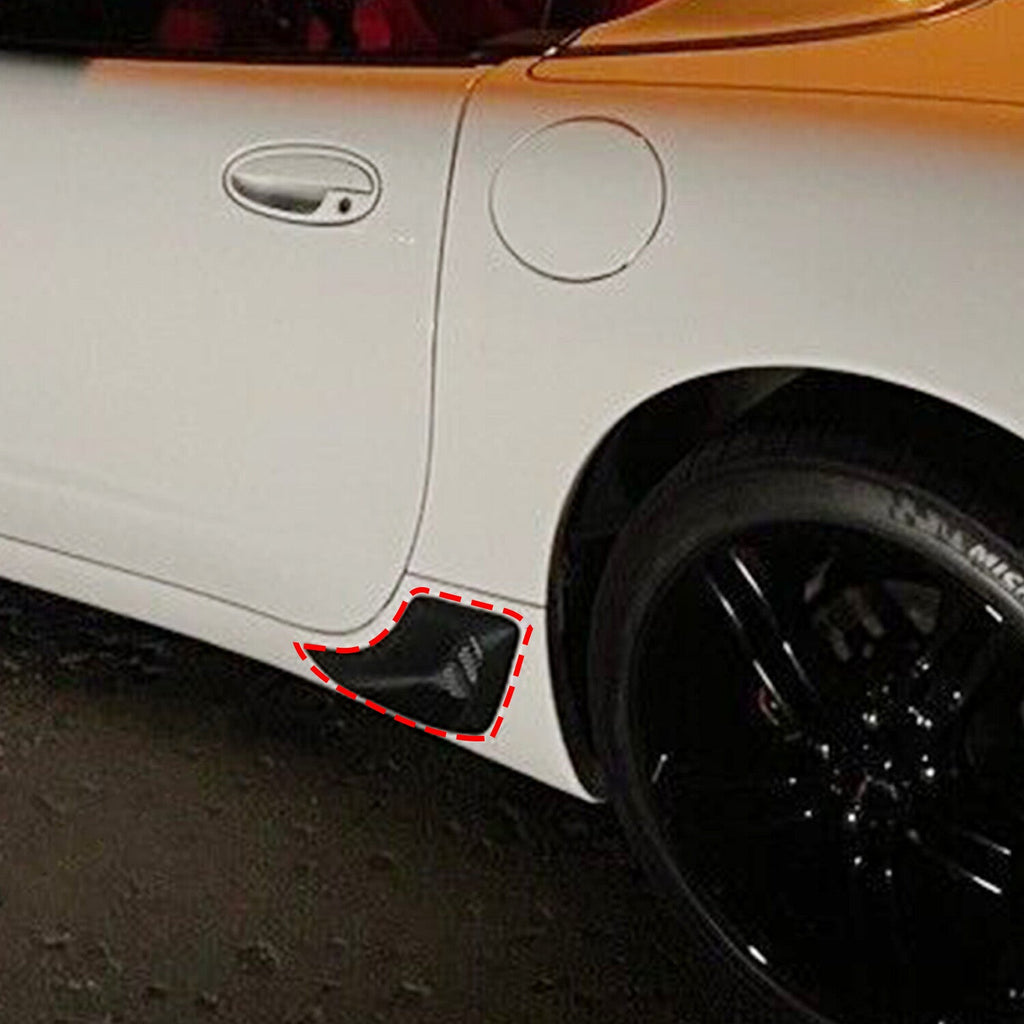 For C5 Corvette Z06 ZO6 1997-2004 LH & RH Rear Lower Brake Duct Scoop Vent Kit