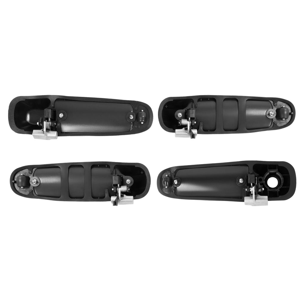 For Dodge Ram 1500 2002-2011 Front & Rear Exterior Door Handle Set 4PCs