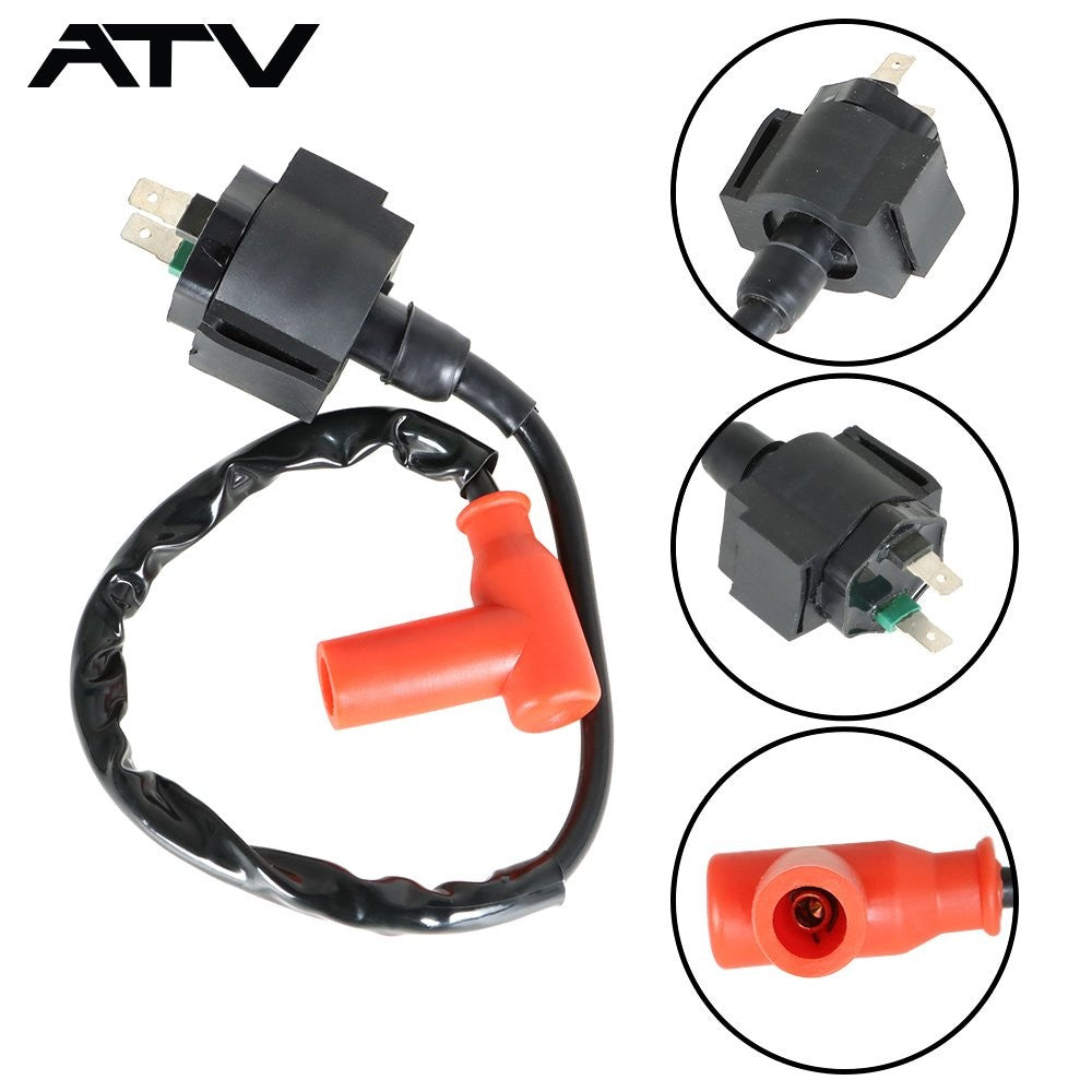 New For Honda Foreman 400 FourTrax Foreman 400 Ignition Coil Spark Plug CDI Box