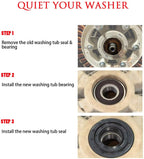 Front Load Washer Tub Bearings and Seal Kit for LG & Kenmore / Sears 4280FR4048