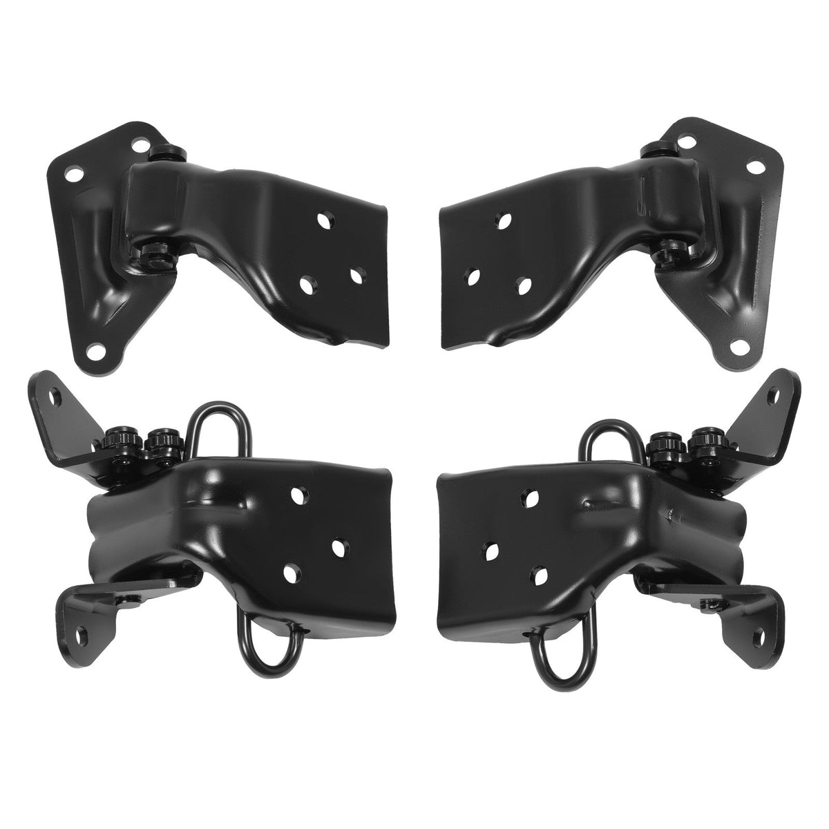 Door Hinge Set of 4 Fits 1967-1968 Ford Mustang Driver & Passenger Side