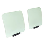 For Ford F-150/Bronco 1987-1997 Door Window Glass Front Left+Right Replacement