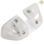 Clear LED Side Tow Mirror Turn Signal Lights For Dodge Ram 1500 2500 3500 10-22