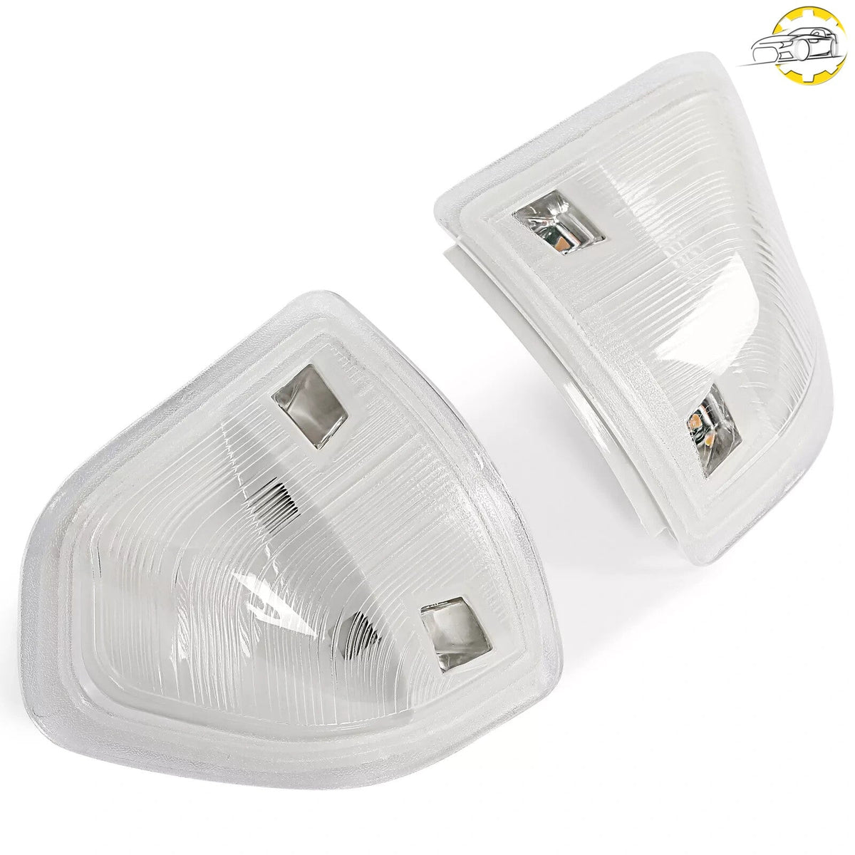 Clear LED Side Tow Mirror Turn Signal Lights For Dodge Ram 1500 2500 3500 10-22