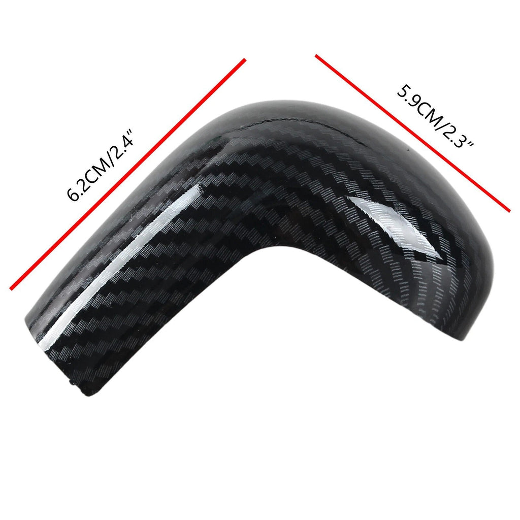 Carbon Fiber Gear Shift Knob Cover Trim Cap Protector For Toyota Camry 2018-2022