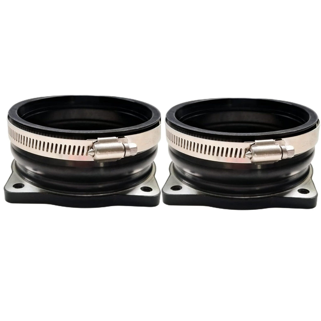 2Pcs New For Mercury Verado Air Intake Isolator w/ Clamp 8M0113513 & 815504256