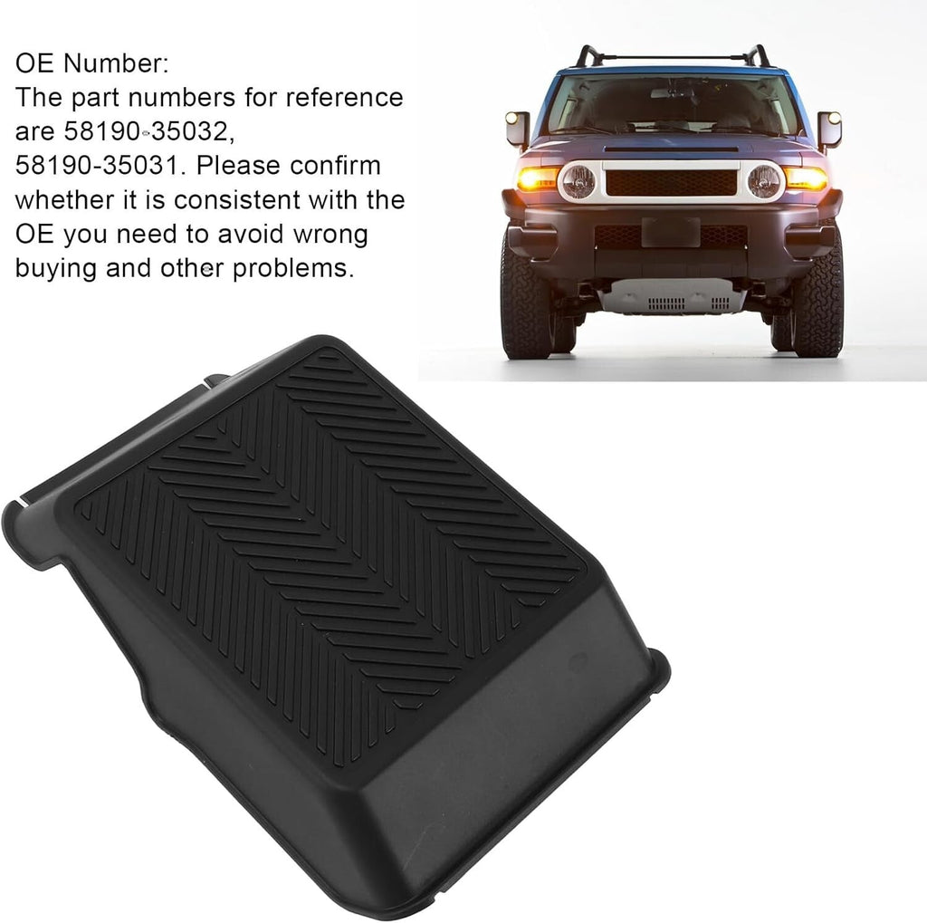 Driver Side Floor Cover Footrest Fit for 2007-2014 Toyota FJ Cruiser 58190-35030