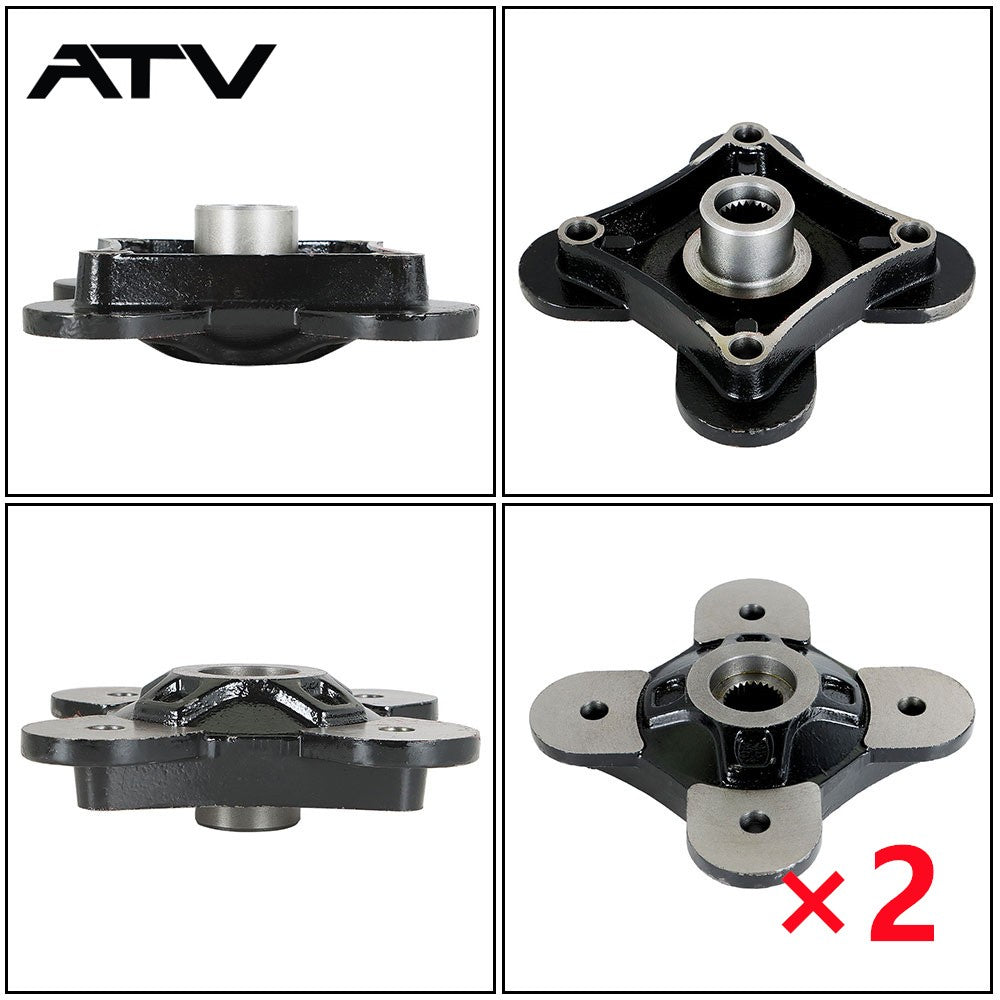 2×Front Rear Wheel Hub For Polaris RZR XP 1000 2014-20 / RZR XP 4 1000 2014-2017