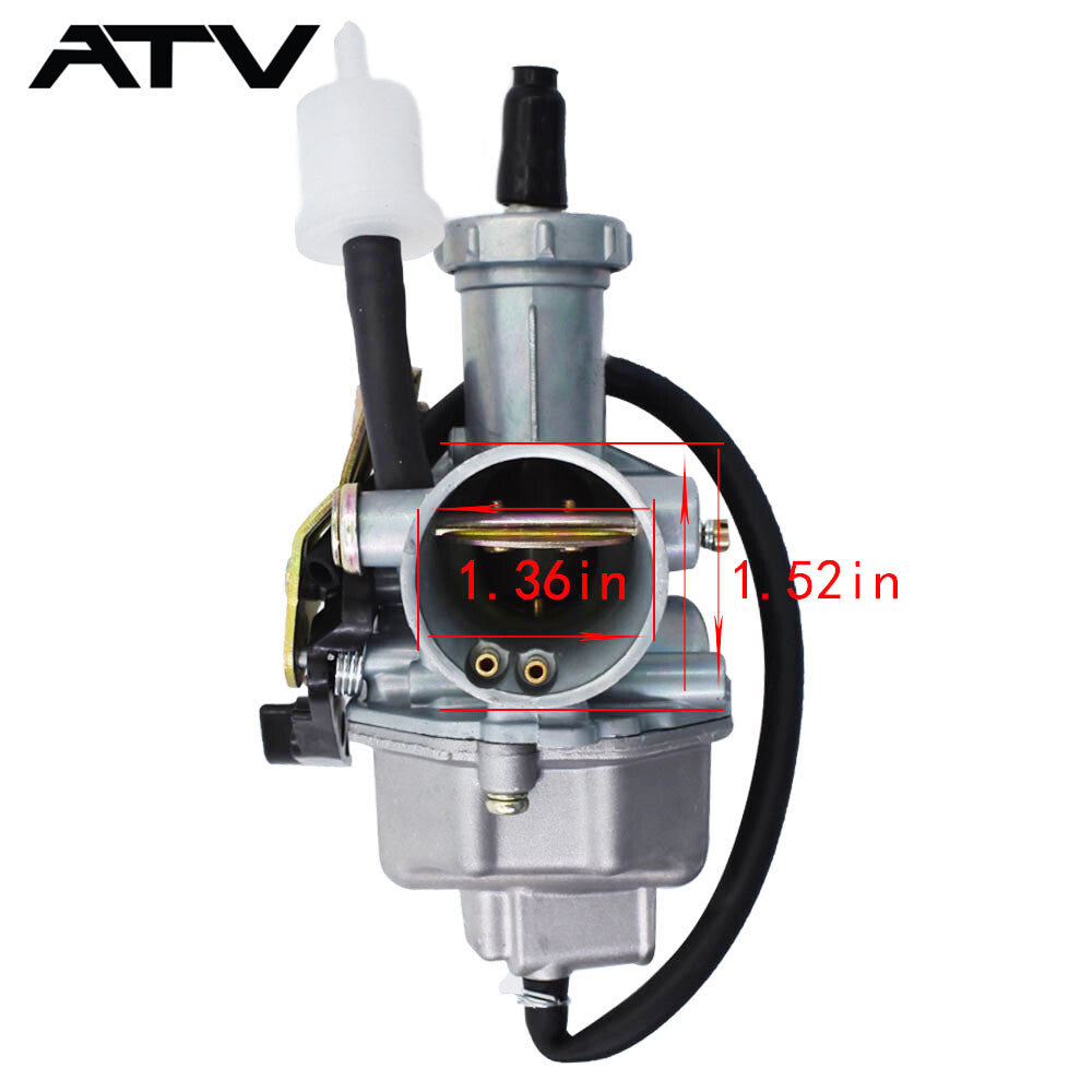 PZ27mm Carburetor 4 Stroke For 150 200 250 300cc Motorcycle Dirt Bike Carb